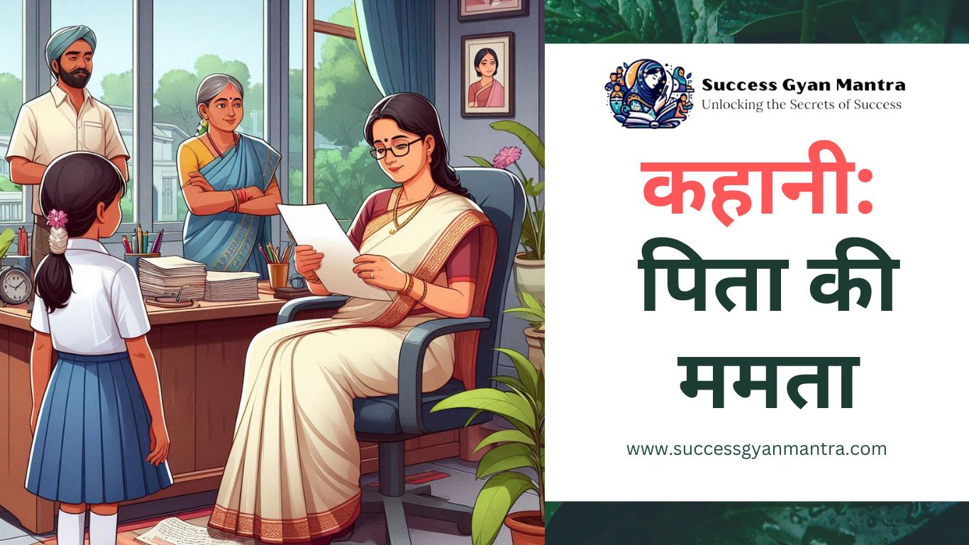 कहानी: पिता की ममता | Pita ki Mamta | Hindi Kahani | Story | Stories | Kahaniya - शहर के एक अन्तरराष्ट्रीय प्रसिद्धि के विद्यालय के बग़ीचे